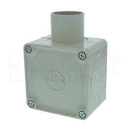 Clipsal Junction Box Square 1Way 32Mm Grey